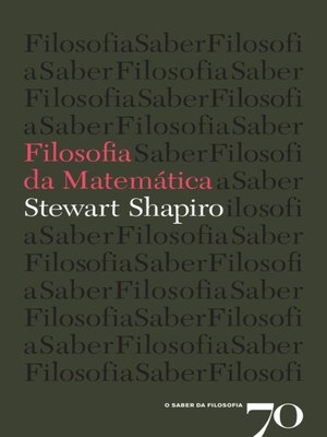 cover image of Filosofia da Matemática